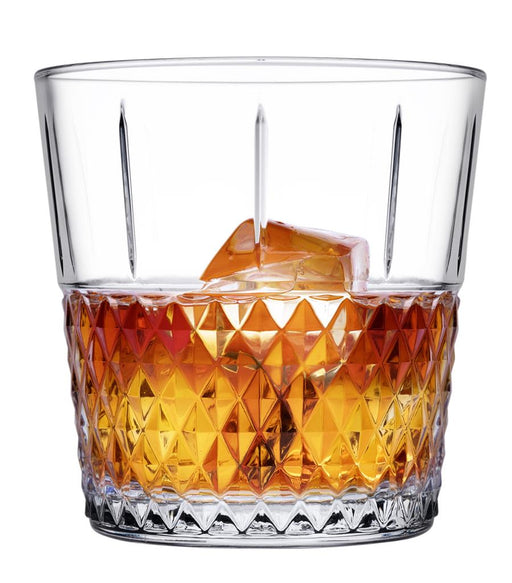 Bicchiere whisky Leafy in vetro cl 30 400459 - RGMania