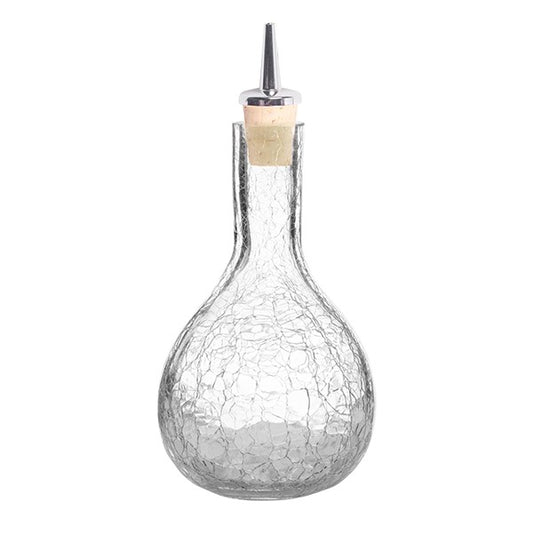 Dash Bottle Craquelle Glass 330 ml