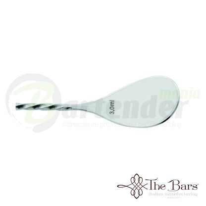 Bar Spoon XL Inox 18/10 con forchettina cm 45