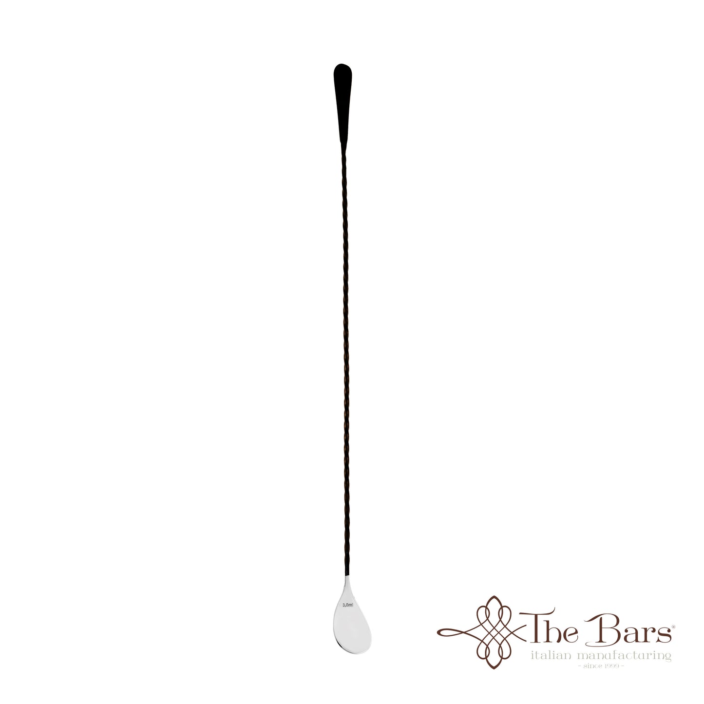 Bar Spoon cm 45 Nero Black con Palettina