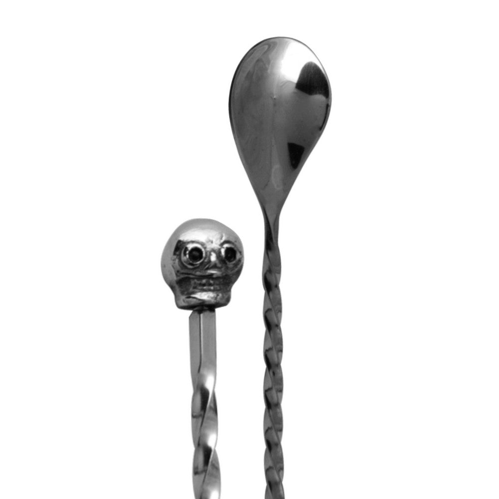 Bar Spoon SKULL 18/10 con Testa Teschio cm 32