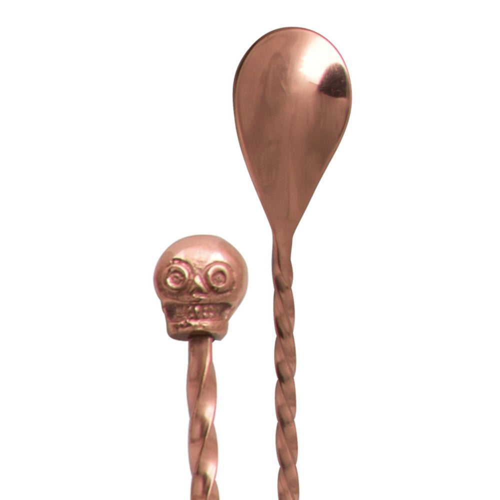 Bar Spoon SKULL 18/10 con Testa Teschio cm 32