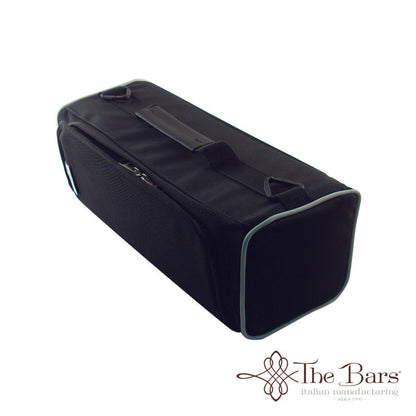 Borsa Barman Cube tessuto Black