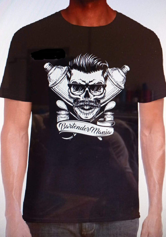 T-shirt Bartendermania Nera