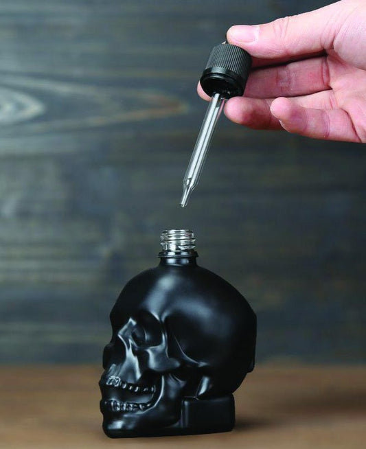 Skull Dropping Bottle con graduante