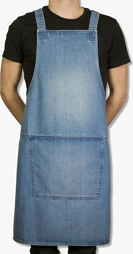 Grembiule Bartender Blue Jeans suspender